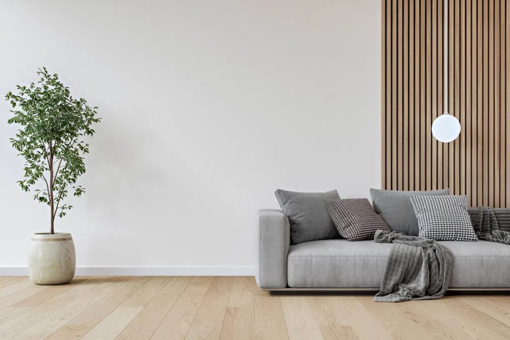 Clean living room interiors painted by a painter in Kissimmee, FL