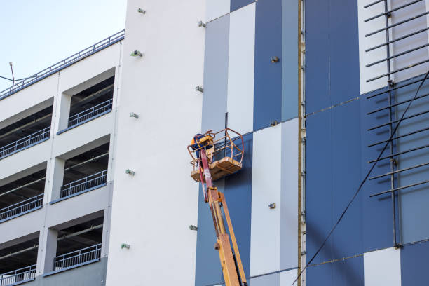 Professional exterior industrial facility painting with protective coatings by industrial painting in Winter Garden, FL